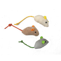 HKM-622995 Plush Simulation Catnip Mouse 3 Piece Set