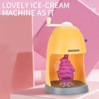 HKM-623123 Colorful Ice Cream Machine Playset with 7 Plasticine Colors and Molds for Kids Ages 3+