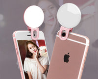 HKM-623123 Portable Mobile Phone Lighting with 200 GN, Adjustable Exposure Control, Battery Operated