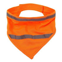 HKM-623251 Reflective Dog Bandanas in Bright Color - Adjustable Polyester Scarf for Safety During Night Walks and Outdoor Activities
