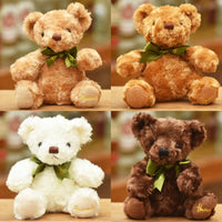 HKM-623379 Cute Light Brown Teddy Bear Plush Toy - Soft Kawaii Stuffed Animal for Kids, Perfect Pillow Companion, 10-100cm