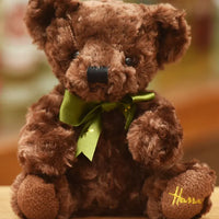 HKM-623379 Cute Light Brown Teddy Bear Plush Toy - Soft Kawaii Stuffed Animal for Kids, Perfect Pillow Companion, 10-100cm