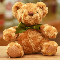 HKM-623379 Cute Light Brown Teddy Bear Plush Toy - Soft Kawaii Stuffed Animal for Kids, Perfect Pillow Companion, 10-100cm