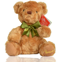HKM-623379 Cute Light Brown Teddy Bear Plush Toy - Soft Kawaii Stuffed Animal for Kids, Perfect Pillow Companion, 10-100cm