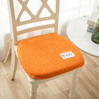 HKM-623443 Memory Foam Chair Cushion - Modern Minimalist Design in Light Gray, Green, Blue, Orange - 37x40cm & 43x45cm Sizes