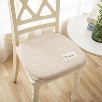 HKM-623443 Memory Foam Chair Cushion - Modern Minimalist Design in Light Gray, Green, Blue, Orange - 37x40cm & 43x45cm Sizes