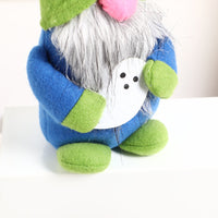 HKM-623507 Cute Modern Cartoon Faceless Halloween Decor Doll - Green, Black, White Options