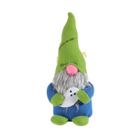 HKM-623507 Cute Modern Cartoon Faceless Halloween Decor Doll - Green, Black, White Options
