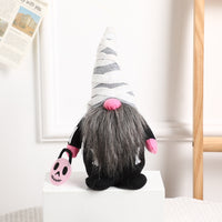 HKM-623507 Cute Modern Cartoon Faceless Halloween Decor Doll - Green, Black, White Options