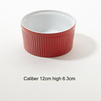 HKM-623571 Slightly Flawed Ceramic Cat Bowl - Various Color Options Available