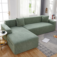 HKM-623763 Three-Dimensional Jacquard Sofa Cover for Modular Sofas - Dustproof and All-Inclusive