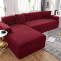HKM-623763 Three-Dimensional Jacquard Sofa Cover for Modular Sofas - Dustproof and All-Inclusive