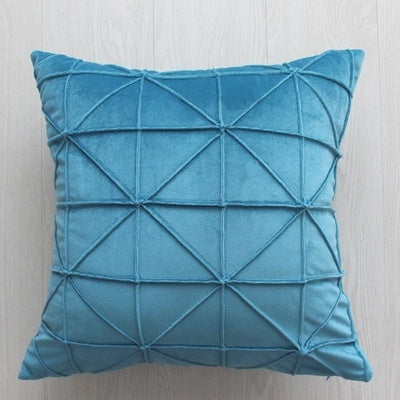 HKM-623827 Dutch Velvet Sofa Pillow - Available in Multiple Sizes (30x50cm, 45x45cm, 50x50cm, 60x60cm)