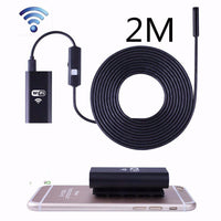 HKM-623891 HD Waterproof Mobile Phone Endoscope for iPhone - 2 Million Pixels, 1280x720 Resolution, USB Compatible