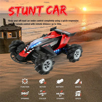 HKM-623955 Remote Control Drift Car with 360 Rotation, 2.4GHz RC Stunt Truck for Kids and Beginners, Ready-to-Use Electric Vehicle