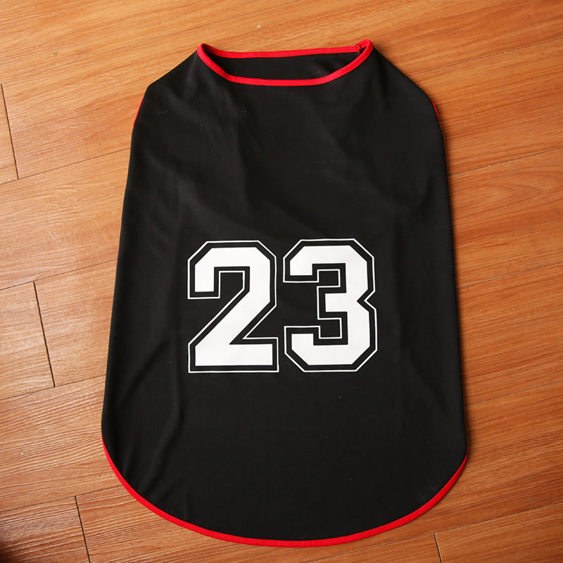 HKM-623955 Summer Polyester Vest for Large Dogs in Various Colors and Sizes