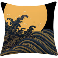 HKM-624083 Decorative Square Pillow Cushion for Sofa Bed - 45x45cm, Soft PP Cotton Filling, Various Elegant Designs