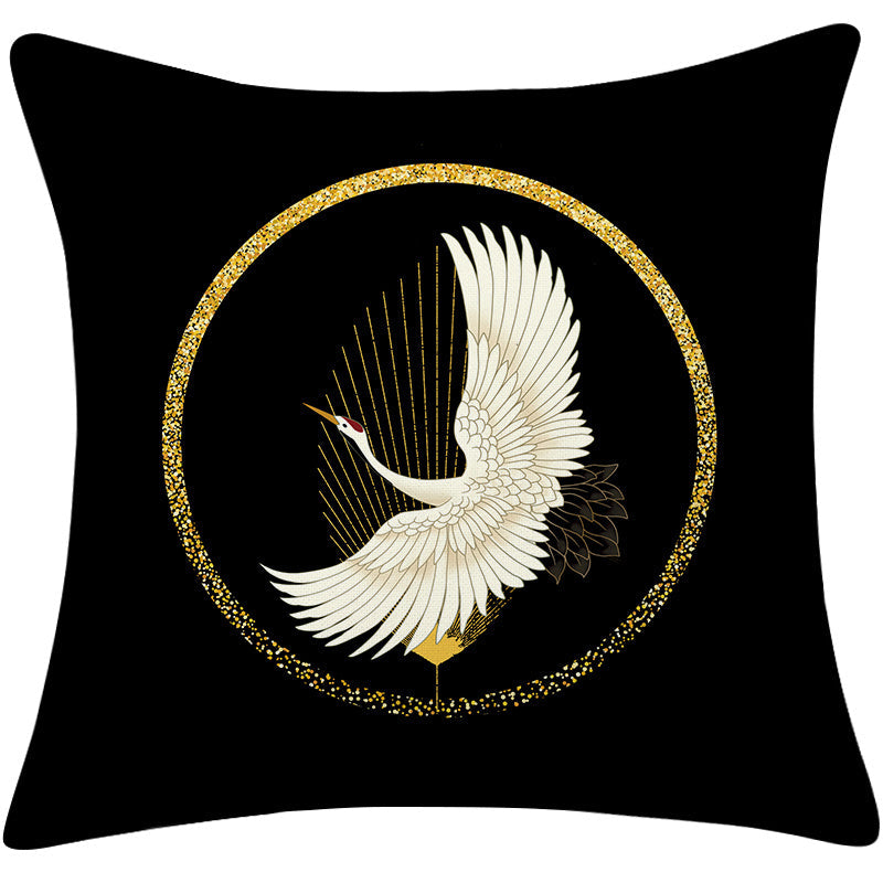 HKM-624083 Decorative Square Pillow Cushion for Sofa Bed - 45x45cm, Soft PP Cotton Filling, Various Elegant Designs