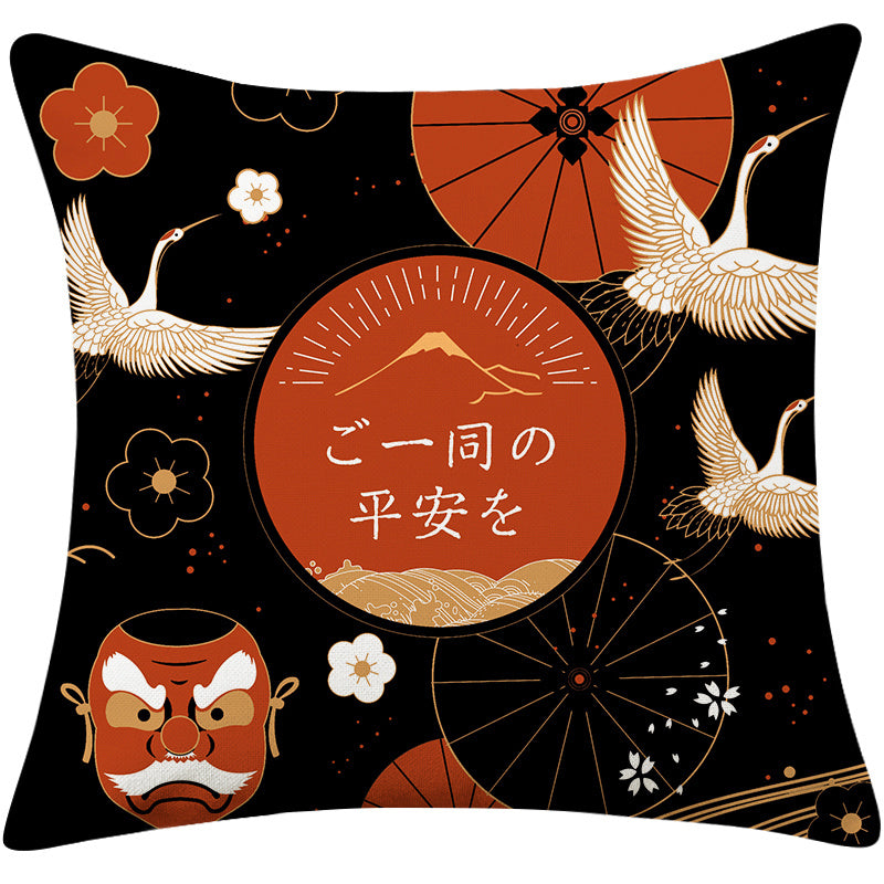 HKM-624083 Decorative Square Pillow Cushion for Sofa Bed - 45x45cm, Soft PP Cotton Filling, Various Elegant Designs