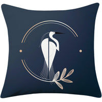 HKM-624083 Decorative Square Pillow Cushion for Sofa Bed - 45x45cm, Soft PP Cotton Filling, Various Elegant Designs