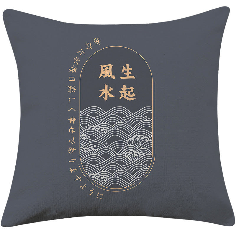 HKM-624083 Decorative Square Pillow Cushion for Sofa Bed - 45x45cm, Soft PP Cotton Filling, Various Elegant Designs