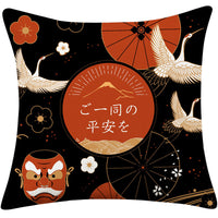 HKM-624083 Decorative Square Pillow Cushion for Sofa Bed - 45x45cm, Soft PP Cotton Filling, Various Elegant Designs