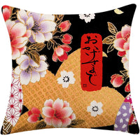 HKM-624083 Decorative Square Pillow Cushion for Sofa Bed - 45x45cm, Soft PP Cotton Filling, Various Elegant Designs