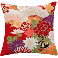 HKM-624083 Decorative Square Pillow Cushion for Sofa Bed - 45x45cm, Soft PP Cotton Filling, Various Elegant Designs