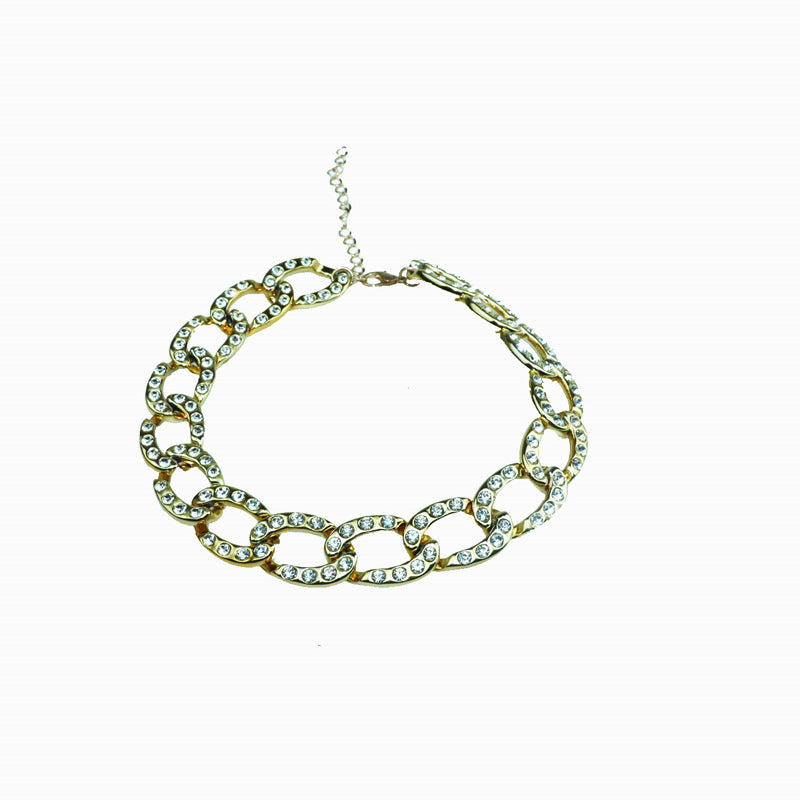 HKM-624211 Tyrant Synthetic Bead Chain Pet Necklace for Dogs and Cats - Available in M and L Sizes