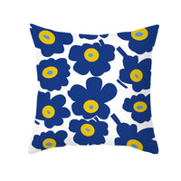 HKM-624595 Soft Nordic Geometric Abstract Plush Pillowcase for Couch - 45x45cm