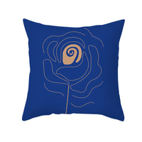 HKM-624595 Soft Nordic Geometric Abstract Plush Pillowcase for Couch - 45x45cm