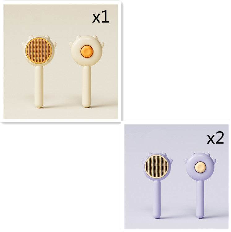 HKM-624787 Pet Grooming Comb for Cats and Dogs - Hair Removal, Massage, and Cleaning Tool