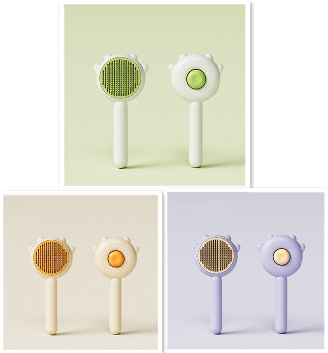 HKM-624787 Pet Grooming Comb for Cats and Dogs - Hair Removal, Massage, and Cleaning Tool
