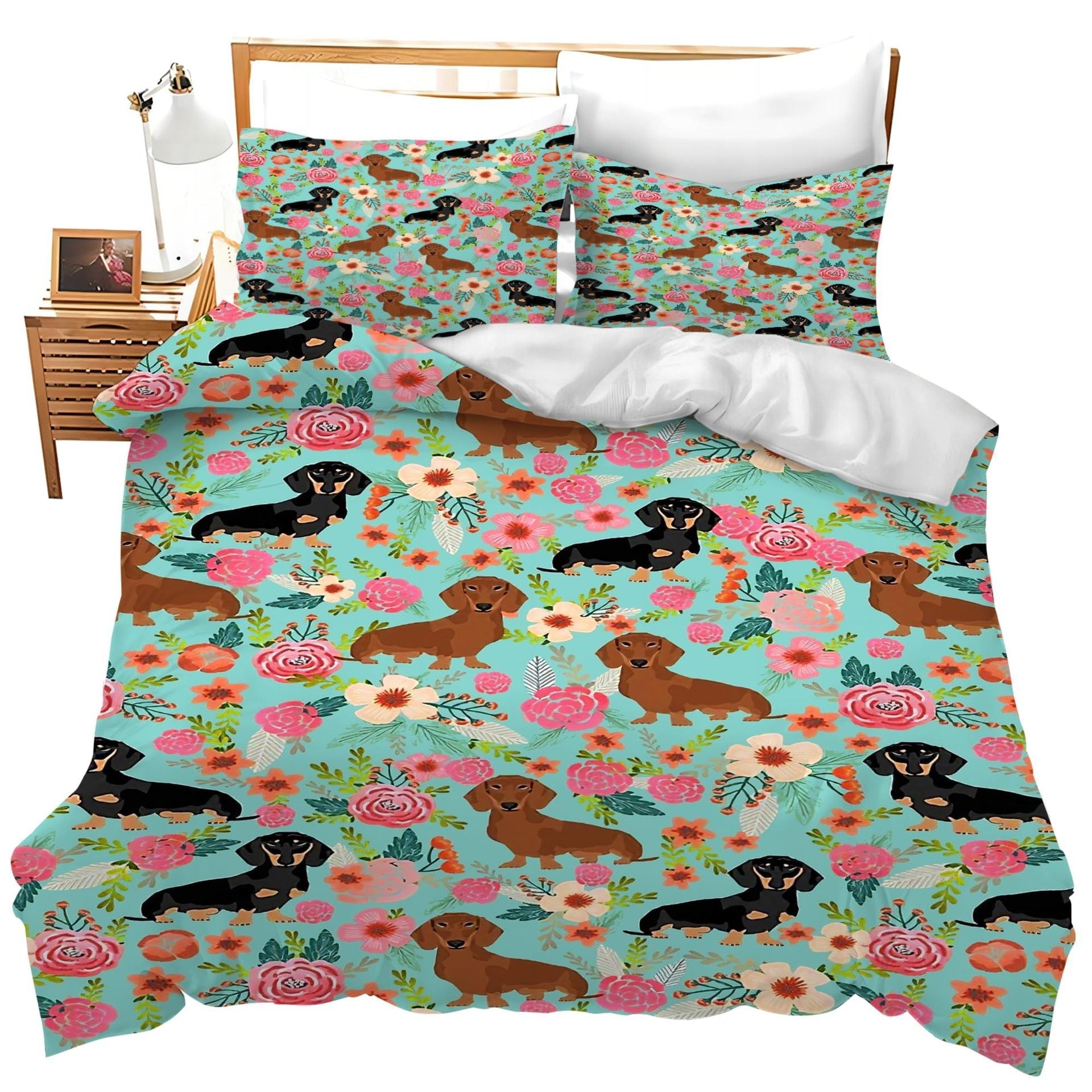 HKM-624851 Cute Animal Print Cartoon Bedding Set - Available in Multiple Sizes