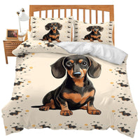 HKM-624851 Cute Animal Print Cartoon Bedding Set - Available in Multiple Sizes