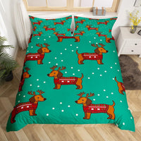 HKM-624851 Cute Animal Print Cartoon Bedding Set - Available in Multiple Sizes