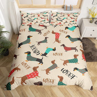HKM-624851 Cute Animal Print Cartoon Bedding Set - Available in Multiple Sizes