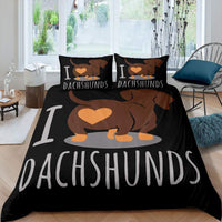 HKM-624851 Cute Animal Print Cartoon Bedding Set - Available in Multiple Sizes