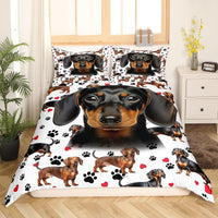 HKM-624851 Cute Animal Print Cartoon Bedding Set - Available in Multiple Sizes