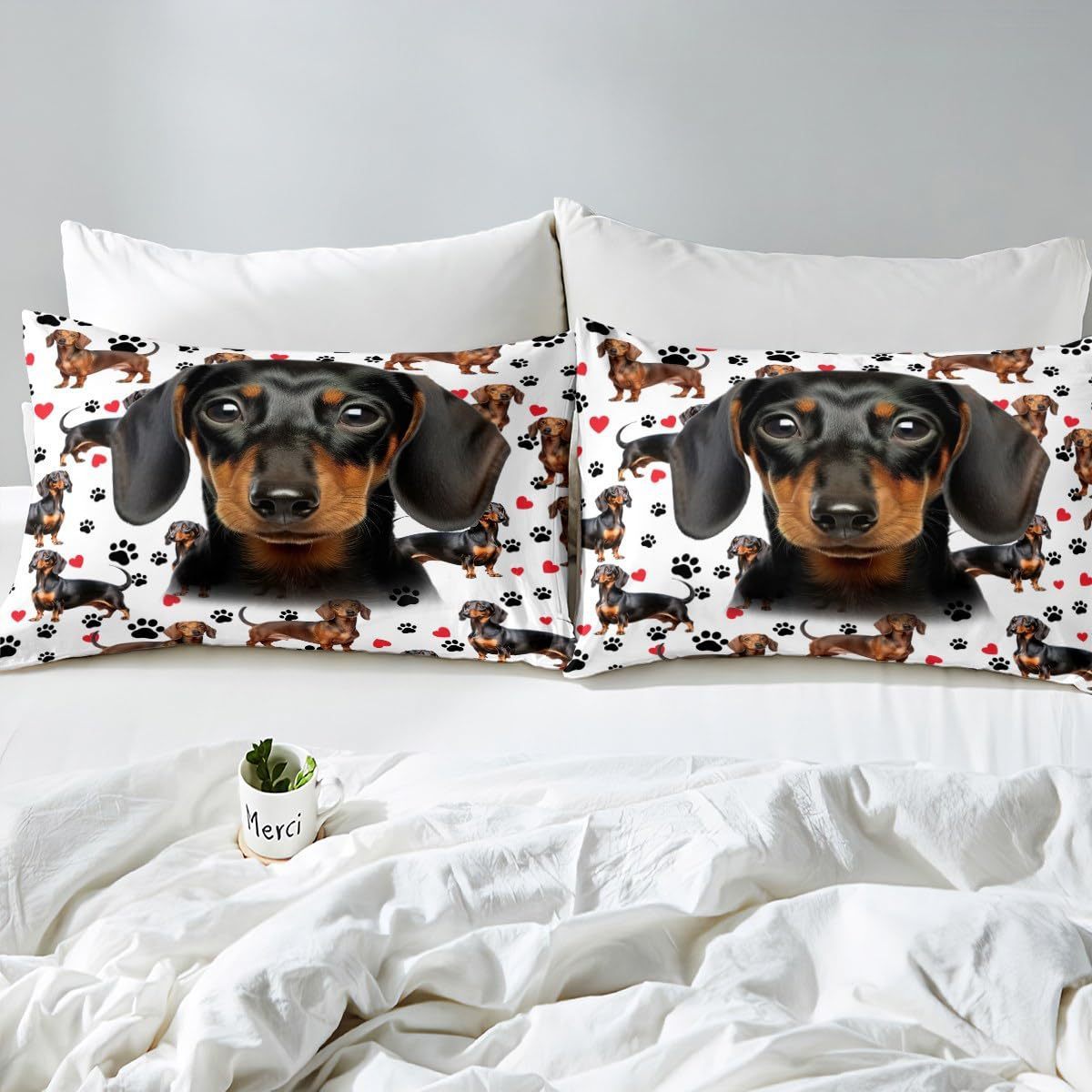 HKM-624851 Cute Animal Print Cartoon Bedding Set - Available in Multiple Sizes