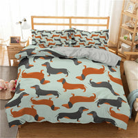 HKM-624851 Cute Animal Print Cartoon Bedding Set - Available in Multiple Sizes