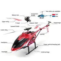 HKM-625107 2CH Alloy Remote Control Helicopter Toy for Indoor and Outdoor Use, Electric Powered, Beginner Friendly