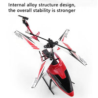HKM-625107 2CH Alloy Remote Control Helicopter Toy for Indoor and Outdoor Use, Electric Powered, Beginner Friendly