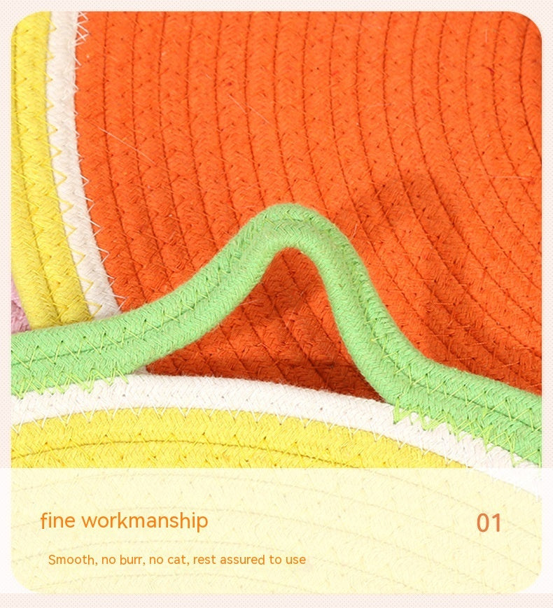 HKM-625235 Cat Mat Four Seasons Universal Cushion Round