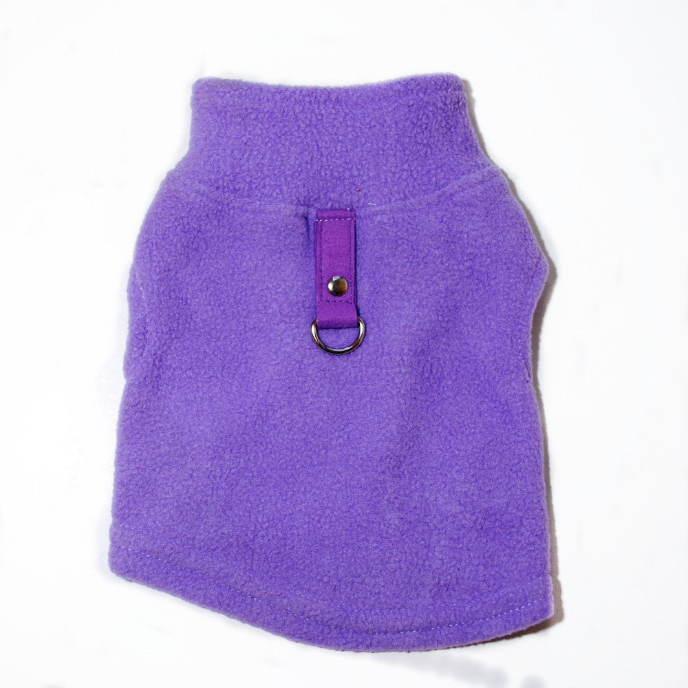HKM-625427 Plaid Fleece Sweater for Pets - Stylish and Comfortable Attire
