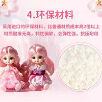 HKM-625491 Princess Makeup Table Play Set for Kids Age 3-6, Pink Simulation Dressing Table Toy