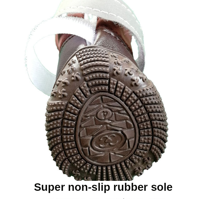 HKM-625555 Waterproof Rain Boots for Small Dogs - Non-Slip, Cute Design, Available in Multiple Sizes