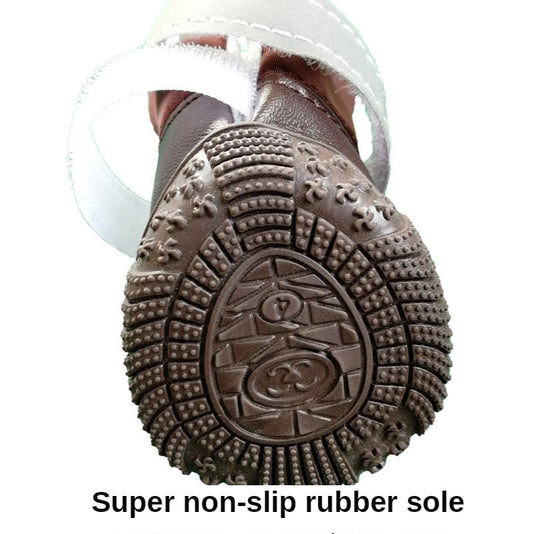HKM-625555 Waterproof Rain Boots for Small Dogs - Non-Slip, Cute Design, Available in Multiple Sizes