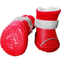 HKM-625555 Waterproof Rain Boots for Small Dogs - Non-Slip, Cute Design, Available in Multiple Sizes