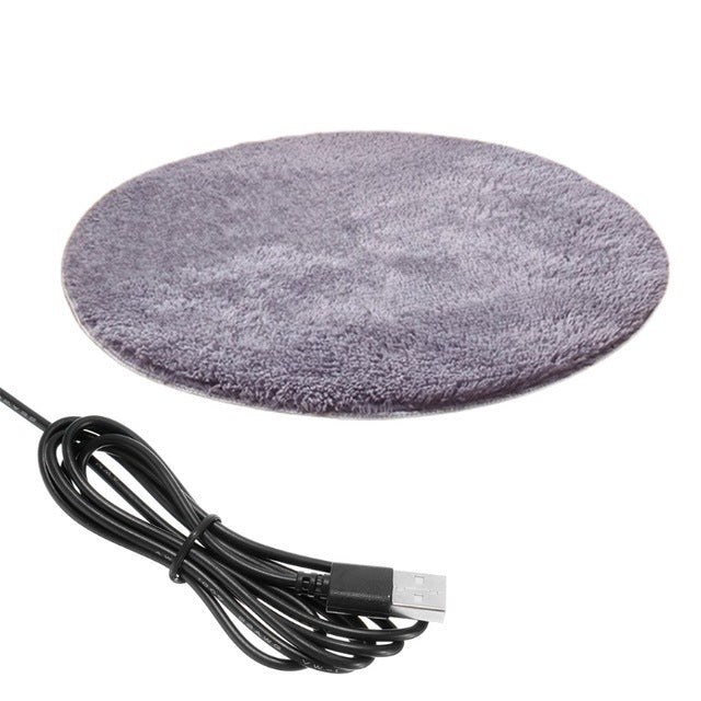 HKM-625619 Waterproof USB Electric Blanket for Pets - Soft Plush & Insulating Design, 28°C Constant Temperature, Ideal for Small Dogs and Cats